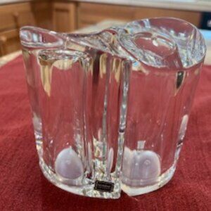 Nambe "Butterfly" Crystal Salt & Pepper Shakers